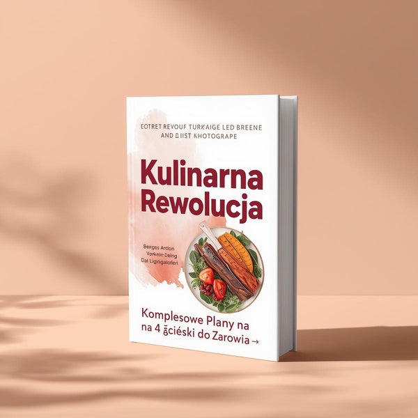 ebook "Kulinarna Rewolucja – Kompleksowe Plany na 4 Ścieżki do Zdrowia"